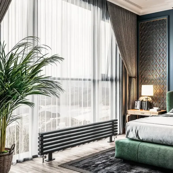Стальной напольный радиатор отопления Warmmet Luxe 60HN высотой 280 мм