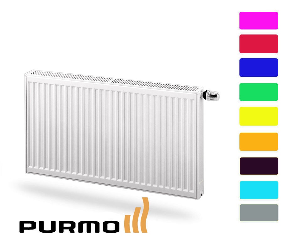 Радиатор Purmo Ventil Compact - с нижним подключением CV11 500x1600 RAL 1M183SR127 Муар красный металлик РЕ