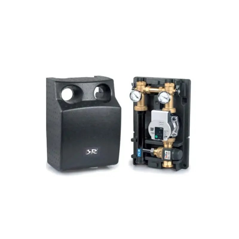 Группа быстрого монтажа THERMOFIX SR Rubinetterie 1" с термостатическим смесителем и насосом Wilo YO