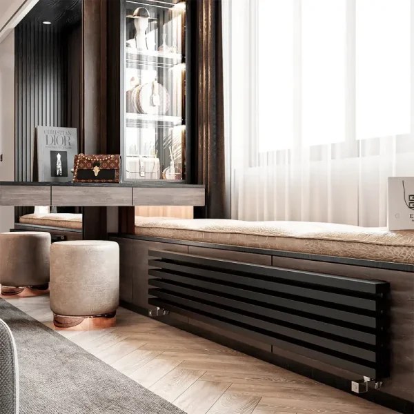 Стальной горизонтальный радиатор отопления Warmmet Luxe 60H высотой 280 мм