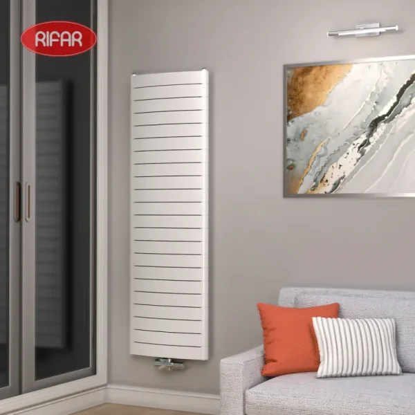 Вертикальный радиатор RIFAR CONVEX VENTIL 500 высотой 1440 мм