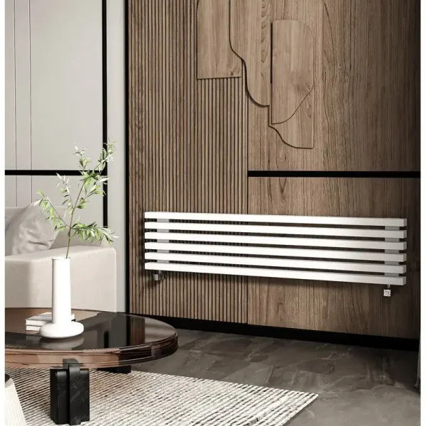 Стальной горизонтальный радиатор отопления Warmmet Luxe 60H высотой 180 мм
