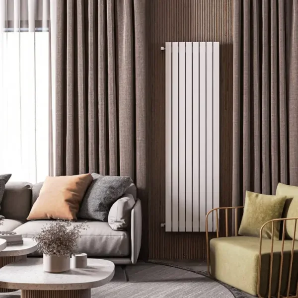 Стальной вертикальный радиатор отопления Warmmet Power 60V высотой 750 мм