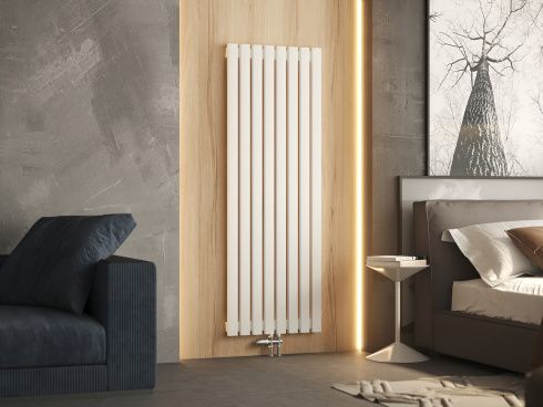 Радиатор GUARDO RETTA 6SP-1800-6 BK VER белый